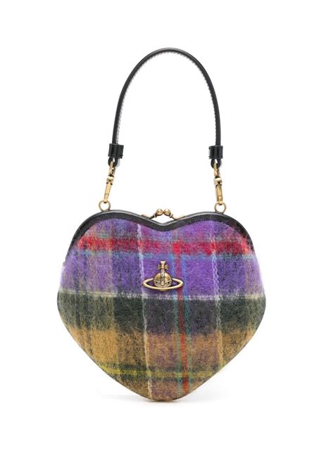 Borsa Belle Heart Frame in multicolore Vivienne Westwood - donna VIVIENNE WESTWOOD | Borse a mano | 4B01000CWW00ZNJ201